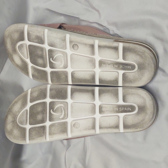 Kanna Metallic Pink Slide Sandals Size 10 US/Euro Size 42 - Picture 8 of 10